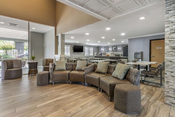 Lobby sitting area