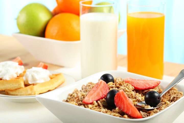 Breakfast area