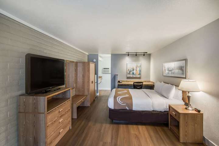 Guest room with added amenities