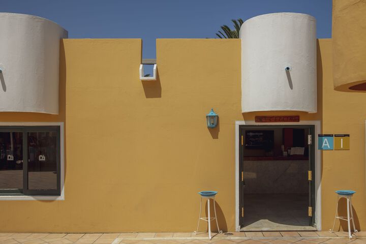 Interior entrance