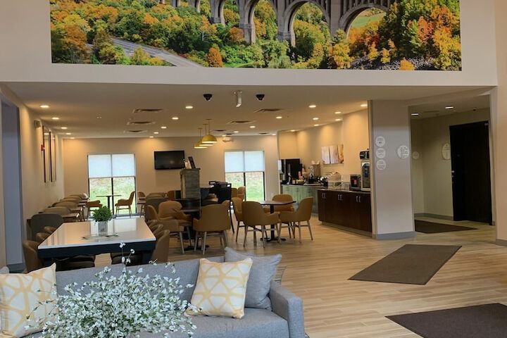 Lobby sitting area