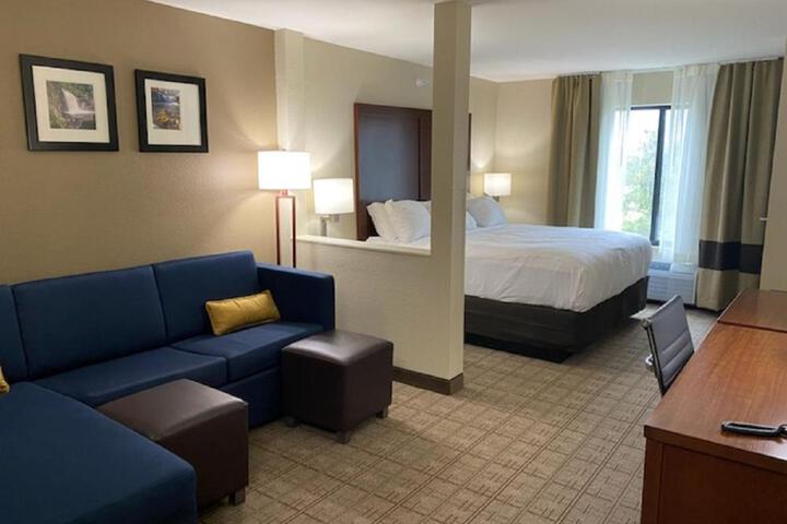 1 King Bed Suite Accessible (3 of 8)