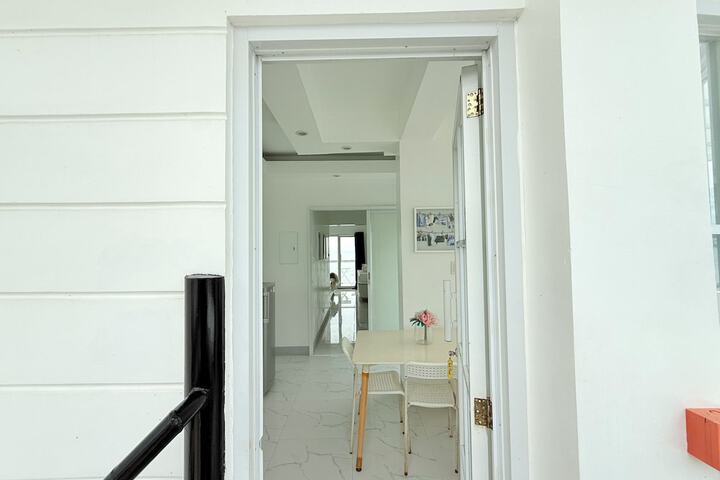 Interior entrance