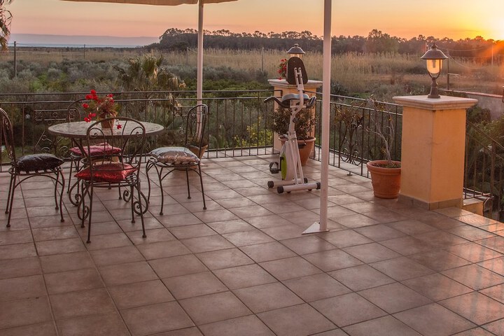 Rooftop terrace