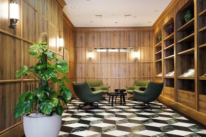 Lobby sitting area