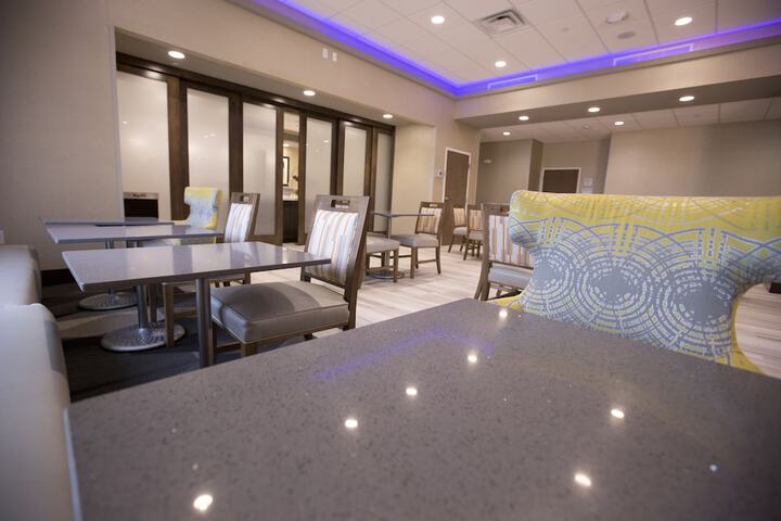 Breakfast area