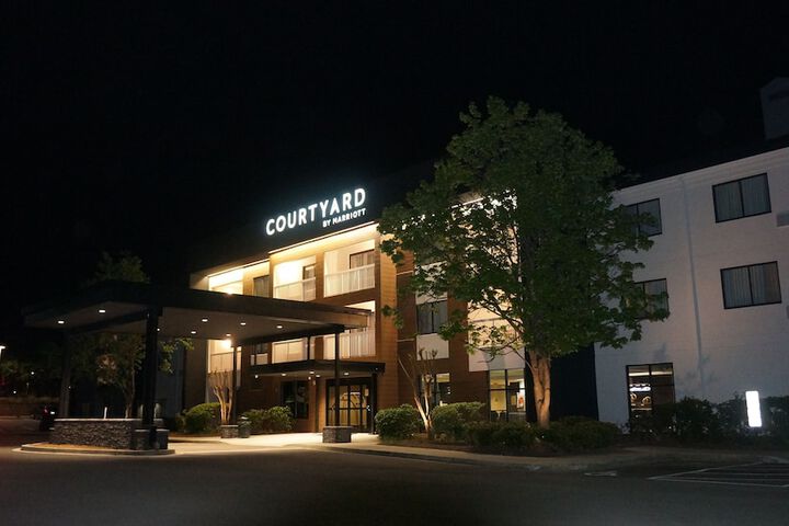 Front of property - evening/night