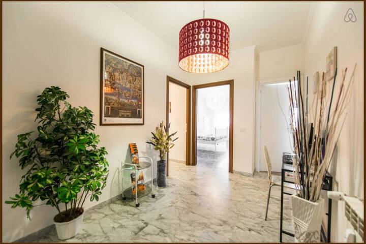 Interior entrance