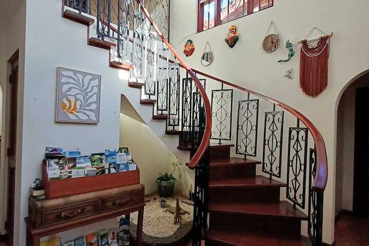 Interior entrance