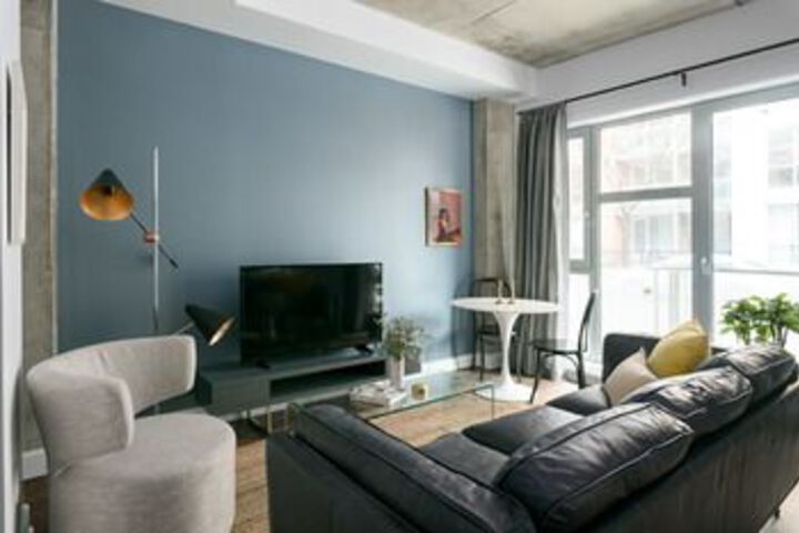 Exterior of Chic Studio in Quartier des Spectacles by Sonder