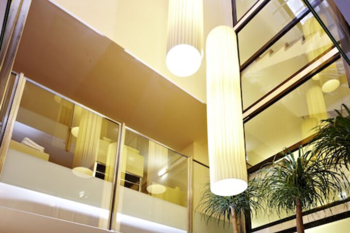 Interior entrance