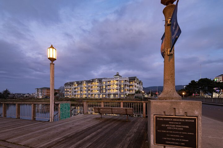 Front of property - evening/night