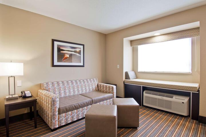 1 King Bed Junior Suite Sofa Bed Microwave, Refrigerator Full Breakfast (4 of 13)