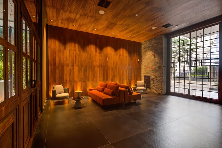 Interior entrance