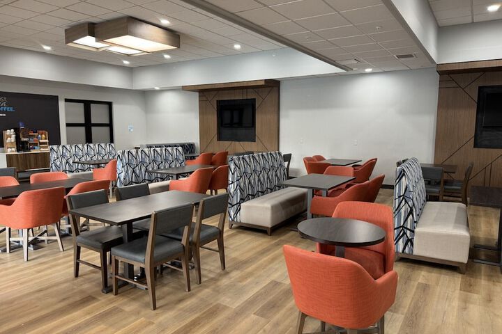 Breakfast area