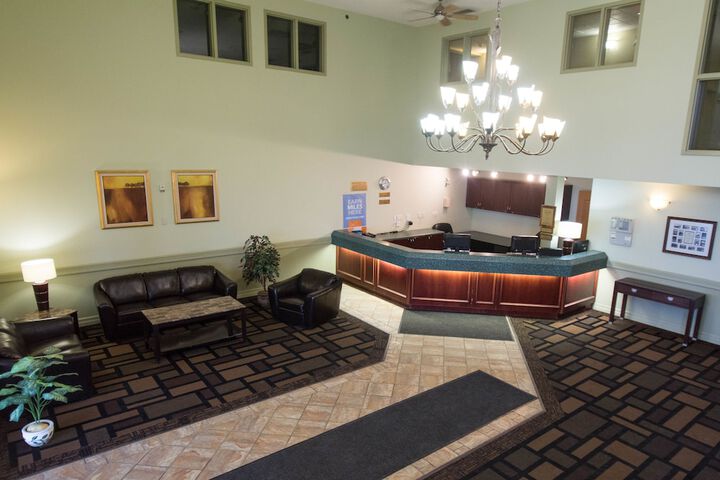 Interior entrance