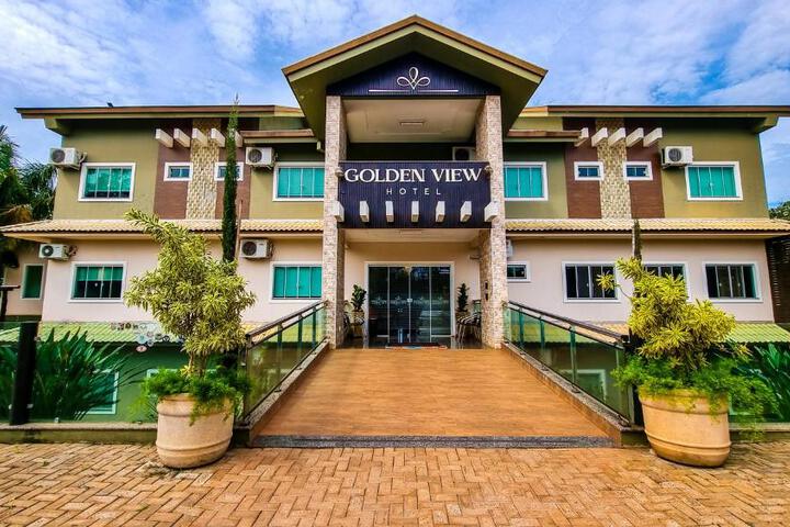 Exterior of Golden View Hotel