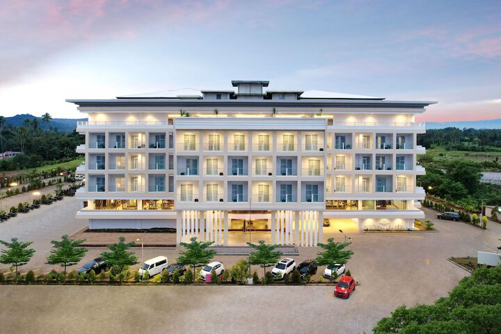 Exterior of The Sentra Hotel Manado