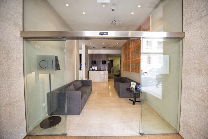 Interior entrance