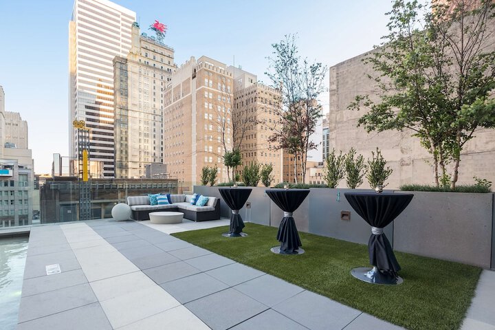 Rooftop terrace