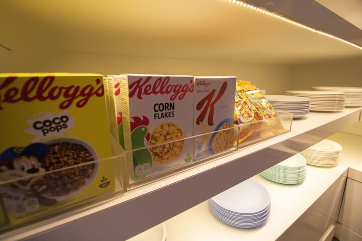 Breakfast area