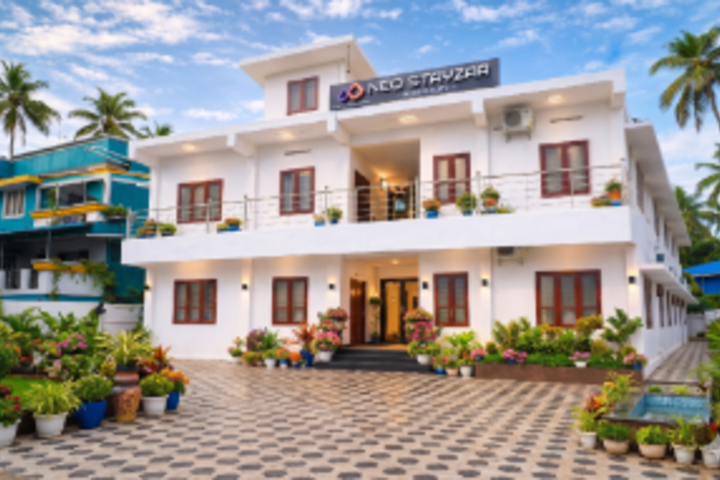 Exterior of Neo Stayza Hotel Trivandrum I Near Padmanabhaswamy Temple & Trivandrum Central Railway Station