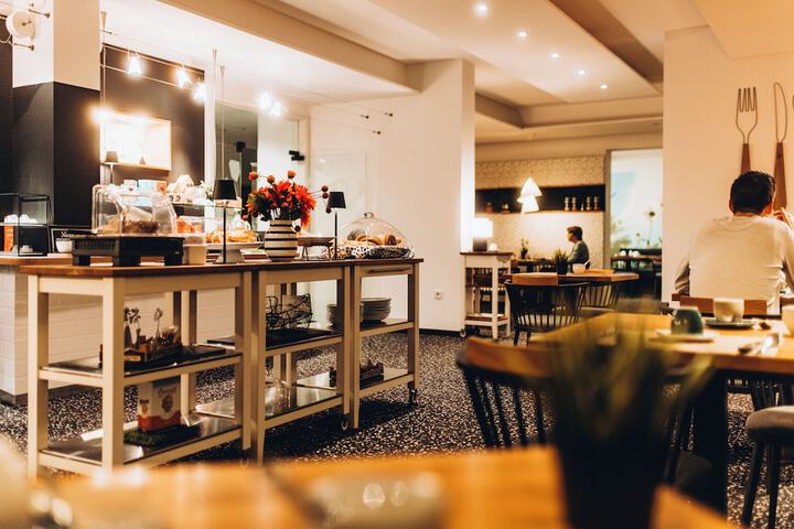 Breakfast area