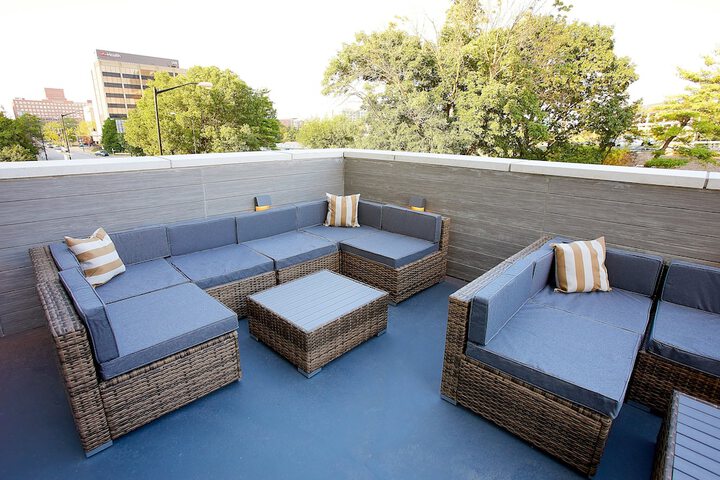 Rooftop terrace