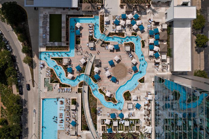 Rooftop pool