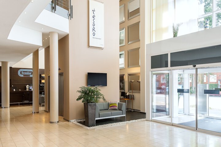 Interior entrance