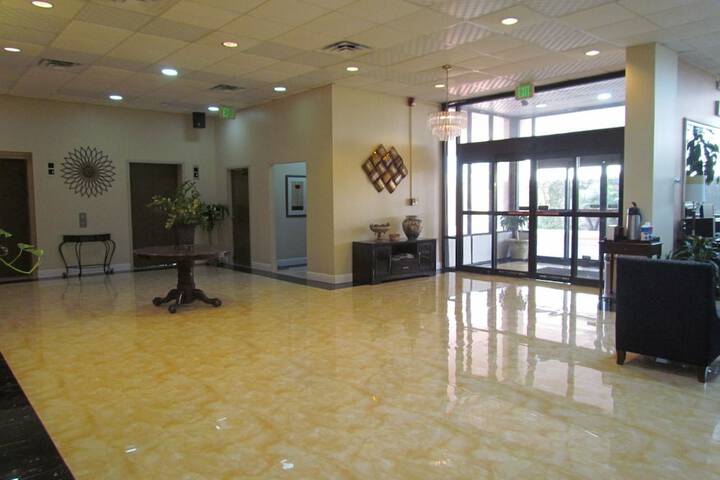 Interior entrance