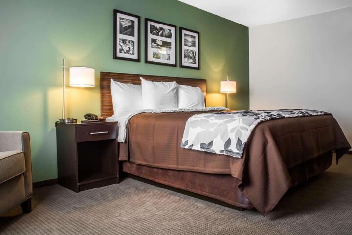 1 King Bed (1 of 9)