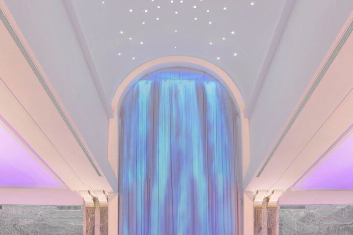 Interior entrance