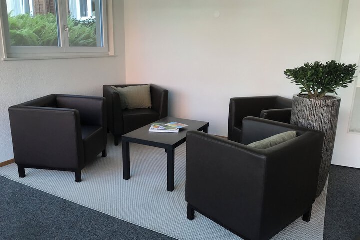 Lobby sitting area