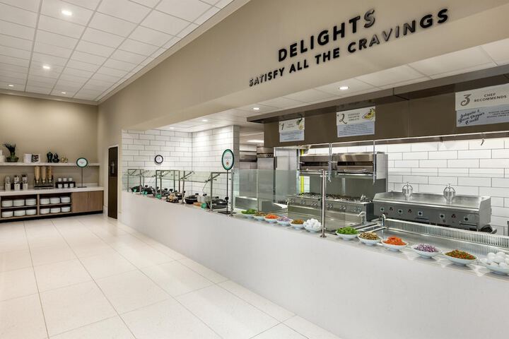 Breakfast area