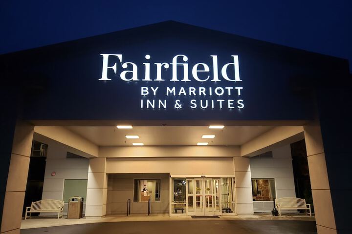 Front of property - evening/night