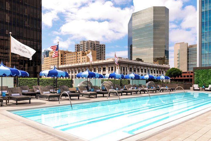 Rooftop pool