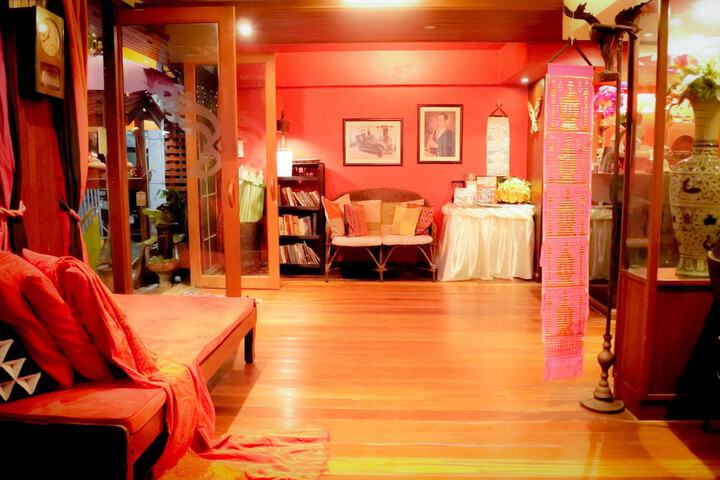 Interior entrance