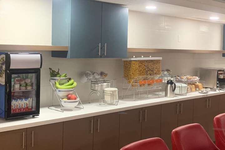 Breakfast buffet