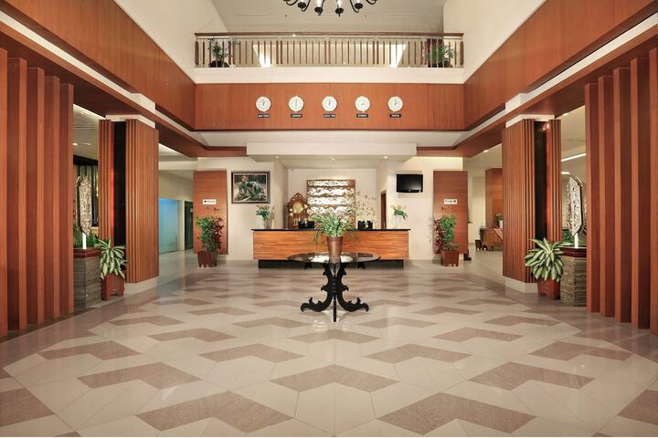 Interior entrance