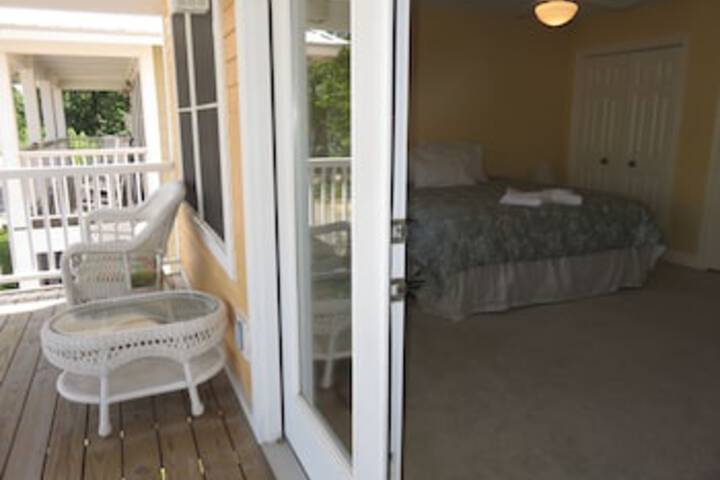 Exterior of Shenanigan s 4 Br home by RedAwning