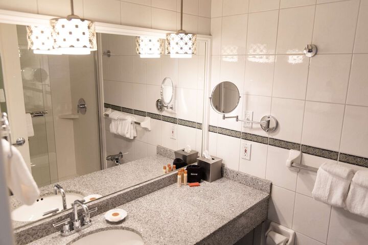 1 Queen Hearing Mobility Accessibility with Roll in Shower (14 of 16)