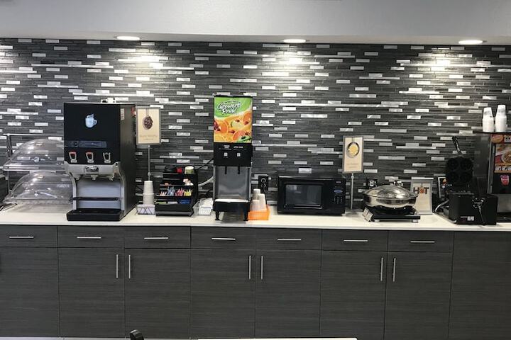 Breakfast buffet