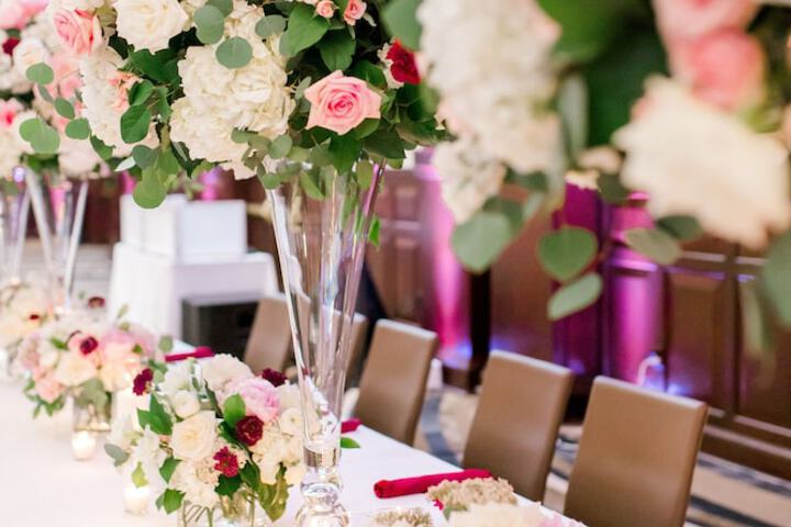 Indoor wedding
