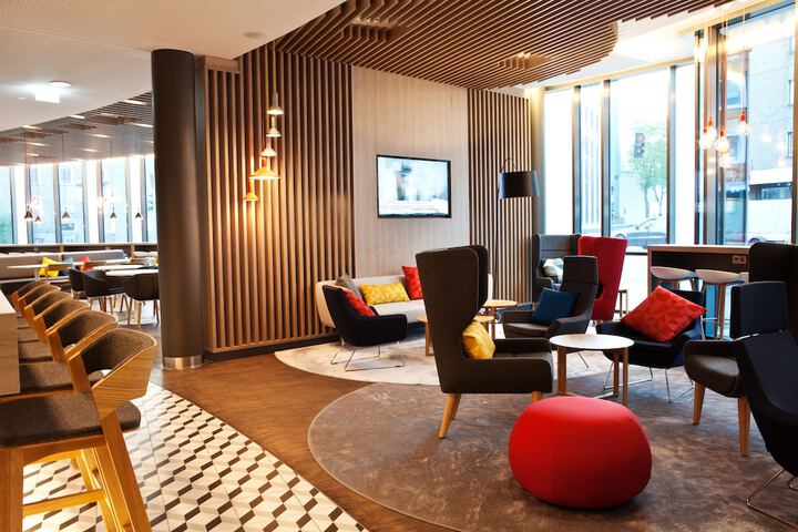 Lobby sitting area