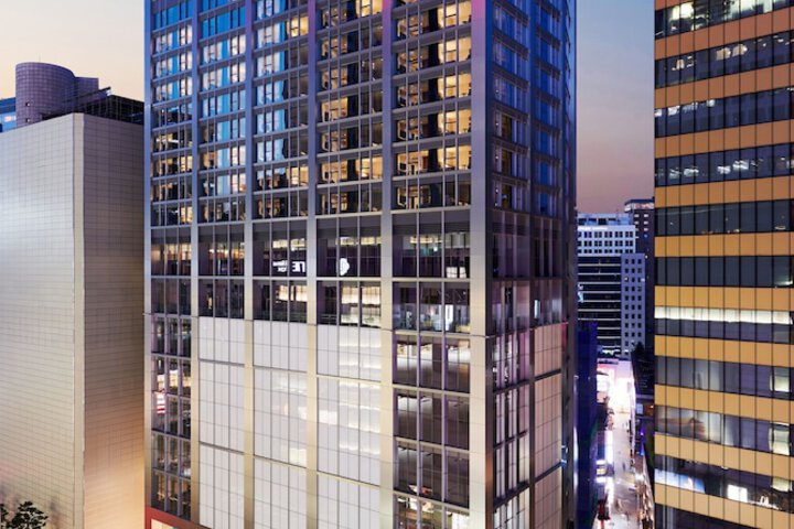 Exterior of Stanford Hotel Myeongdong