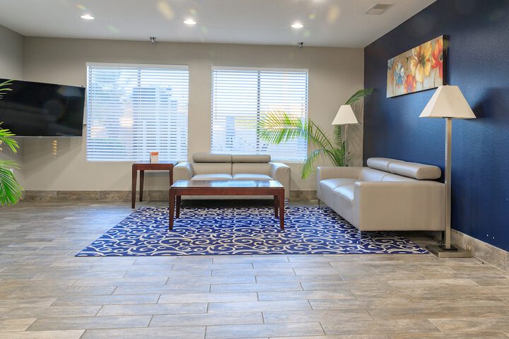 Lobby sitting area