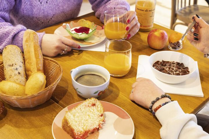 Breakfast area
