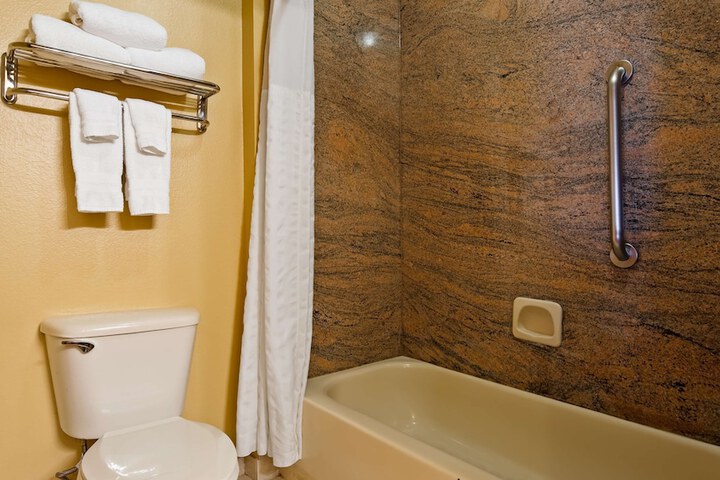 1 King Bed Flat Screen Television Microwave and Refrigerator High Speed Internet Accessible (11 of 11)