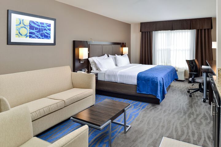 1 King Bed Standard Mobility Accessible Tub (3 of 25)